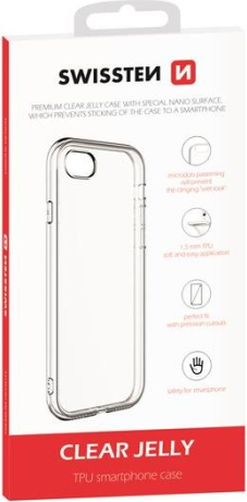 Swissten Clear Jelly Back Case 1