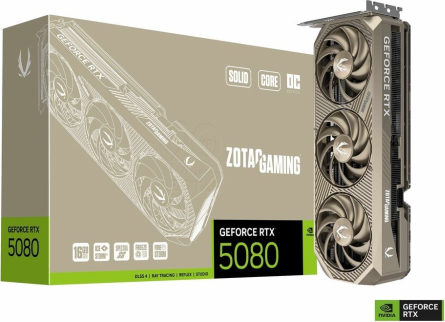 ZOTAC GAMING GeForce RTX 5080 SOLID