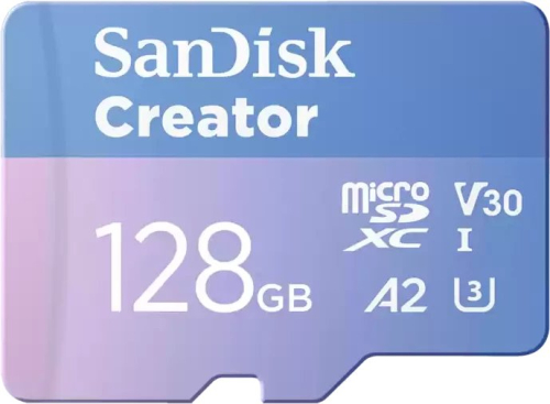 SanDisk Creator MicroSDXC 128 GB Class