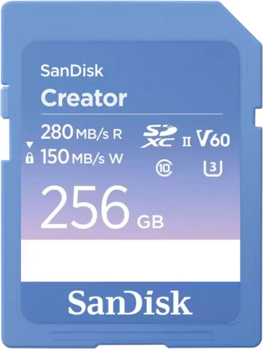 SanDisk Creator SDXC 256 GB Class