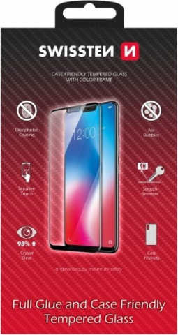 Swissten Full Face Tempered Glass Aizsargstikls