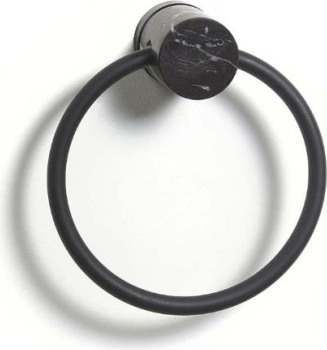 Aquanova dvieļu riņķis Nero, melns NERTLR-09
