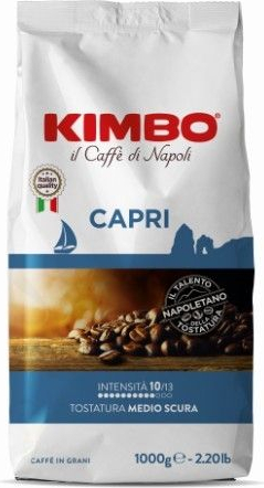 Kafijas pupiņas KIMBO Capri, 1 kg