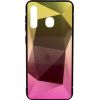 Fusion Stone Ombre Back Case Silikona Aizsargapvalks Priekš Apple iPhone 11 Pro Dzeltens - Rozā