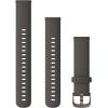 Garmin watch strap Venu 2S 18mm, graphite/slate