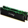 Kingston Fury Renegade RGB Memory, DDR4, 16GB, 3200MHz, CL16 (KF432C16RBAK2 / 16)