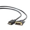 Gembird Adapter cable DVI, DisplayPort, 3 m