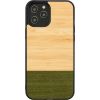 MAN&WOOD case for iPhone 12 Pro Max bamboo forest black