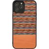 MAN&WOOD case for iPhone 12/12 Pro browny check black