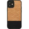MAN&WOOD case for iPhone 12 mini herringbone nero black