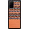 MAN&WOOD case for Galaxy S20+ browny check black