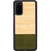 MAN&WOOD case for Galaxy S20 bamboo forest black