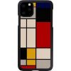 MAN&WOOD SmartPhone case iPhone 11 Pro Max mondrian wood black