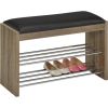 Shoe rack BENO dark brown