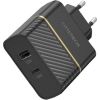 OTTERBOX WALL CHARGER 30W - USB-C 18W + USB-A 12W PD FAST CHARGE BLACK