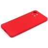 Evelatus  Mi 11 Lite 4G Soft Touch Silicone Case Red