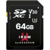 Goodram IRDM MicroSDXC 64GB + Adapter