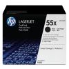 Hewlett-packard HP Toner Black 55X for P3015 LaserJet Dual pack(12.500pages) / CE255XD