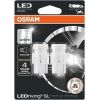 Osram spuldžu komplekts LED W21W White 6000K