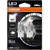 Osram spuldžu komplekts W21W 3W 6000K BLI 2 gab.