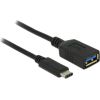 KAB Adapter USB-C > USB3.1 (ST-BU) 0,15m DeLOCK Black