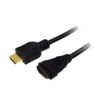 LOGILINK - Cable HDMI - HDMI 1.4 male / female, version Gold, lenght 2m