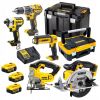 Dewalt DCK551P3T-QW 5 instrumentu komplekts XR Li-Ion 18V,