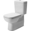 Duravit poda apakša D-Code 355x650mm universālais izvads, balts slēpti pievadi