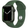 Apple Watch Series 7 GPS 41mm Green Aluminium Case with Sport Band Regular Clover