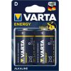 Varta 4120/D2 Alkaline LR20 1.5V батарейки (2шт.) (EU Blister)