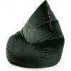 Qubo Splash Drop Fresh Emerald Augstas kvalitātes krēsls Bean Bag