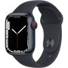 Apple Watch 7 GPS + Cellular 41mm Sport Band, midnight (MKHQ3EL/A)