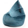 Qubo Splash Drop Fresh Indigo Augstas kvalitātes krēsls Bean Bag