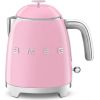 Smeg KLF05PKEU 50's Style Pink Glossy Tējkanna 1400W 0.8L