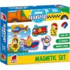 Roter Kafer Roter Käfer  Magnetic Puzzle Transport Art.RK2090-04  Развивающий пазл с магнитами Транспорт (Vladi Toys)