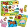 Roter Kafer Roter Käfer  Magnetic Puzzle Farm Art.RK2090-01  Развивающий пазл с магнитами Ферма (Vladi Toys)