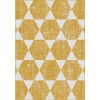 Carpet SANFORD-2, 100x150cm, yellow rhomb