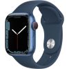 Apple Watch 7 GPS + Cellular 41mm Sport Band, blue/abyss blue (MKHU3EL/A)