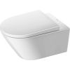 Duravit D-Neo Rimless sienas WC poda komplekts, balts