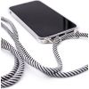 Evelatus Apple iPhone 11 Pro Case with rope Black Stripes Transparent