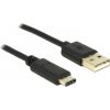 KAB USB2.0 > USB-C (ST-ST) 2m DeLOCK Black