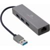 I/O ADAPTER USB3 TO LAN RJ45/3xUSB3 A-AMU3-LAN-01 GEMBIRD