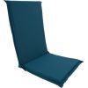 Chair pad with backrest SUMMER 48x115x4,5cm, dark blue