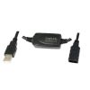 Logilink 10m USB - USB 2.0 M/F USB A, USB A