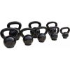 Kettlebell cast iron with rubber base TOORX 20kg