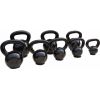 TOORX KGV-12 Kettlebell cast iron with rubber base 12kg