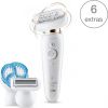 Braun Silk-épil 9 Flex SES9010  White Epilators Эпиляторы, триммеры для бикини, женские бритвы
