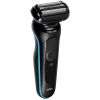 Braun Shaver 50-M1200s	 Cordless, Charging time 1 h, Lithium Ion, Number of shaver heads/blades 3, Black/Blue, Wet & Dry