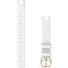 Garmin Lily Leather Band, white