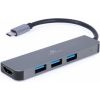 Gembird USB Type-C 2-in-1 Multi-port Adapter (Hub + HDMI)